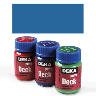 Deka Perm Deck fedő textilfesték sötét anyagra - 49 kék