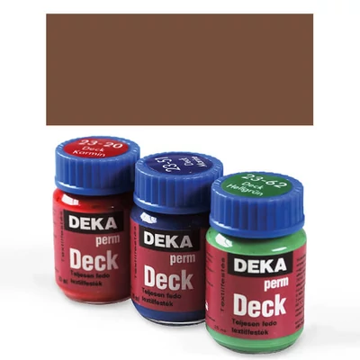 Deka Perm Deck fedő textilfesték sötét anyagra - 85 sötétbarna