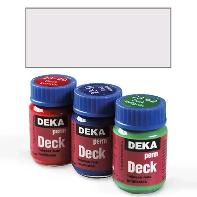 Deka Perm Deck fedő textilfesték sötét anyagra - 92 fehér