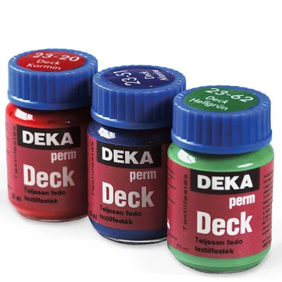 Deka Perm Deck fedő textilfesték sötét anyagra - különféle színekben