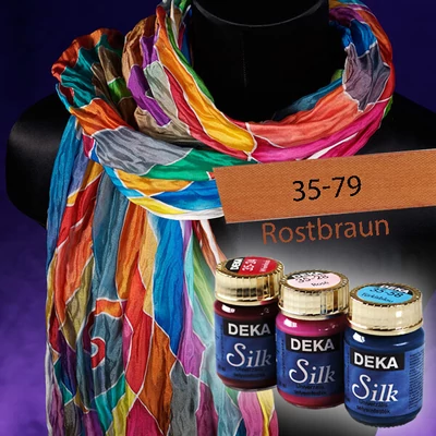 Deka Silk selyemfesték 25 ml - 79 rostbarna