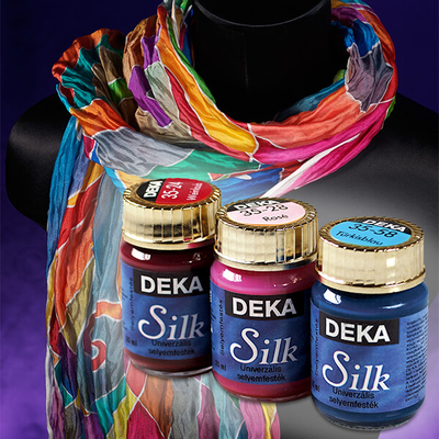 Deka Silk selyemfesték 25 ml - különféle színekben