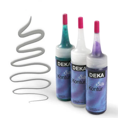 Deka Silk selyemkontúr 30 ml - 96 ezüst