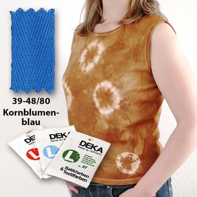 Deka batikfesték 10 g - búzavirágkék