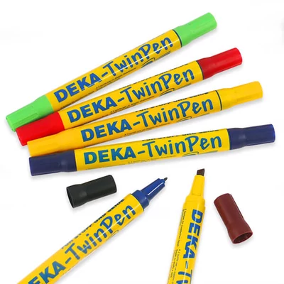 Deka TwinPen kétvégű textilfilc - különféle színekben
