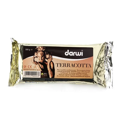 Darwi Terracotta levegőn száradó gyurma, 500 g - terrakotta
