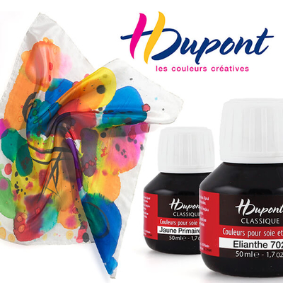 H Dupont Classique gőzfixálós selyemfesték 50 ml - különféle színekben