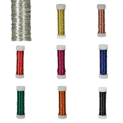 Ékszer drót, 0,18 mm, 25 m - különféle színekben