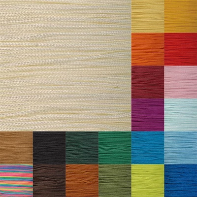 Ékszerzsinór, 0,5 mm vékony, méterben - különféle színekben