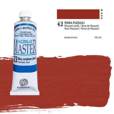 Ferrario Master akrilfesték, 60 ml - 42, pozzuoli earth