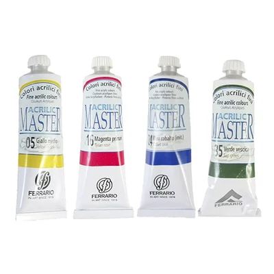 Ferrario Master akrilfesték, 60 ml - különféle színekben