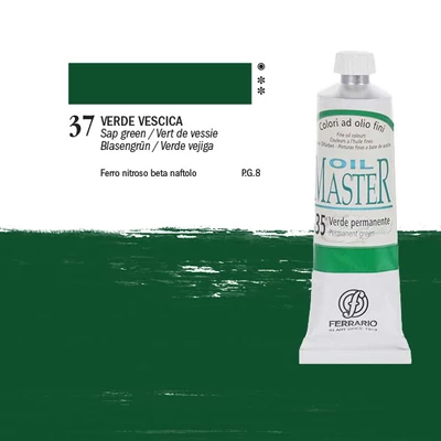 Ferrario Master olajfesték, 60 ml - 37, sap green