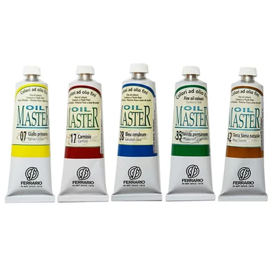 Ferrario Master olajfesték, 60 ml - különféle színekben