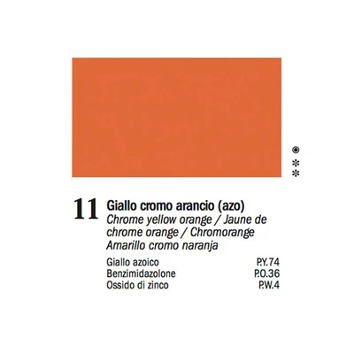 Ferrario Van Dyck olajfesték, 60 ml - 11, chrome yellow orange