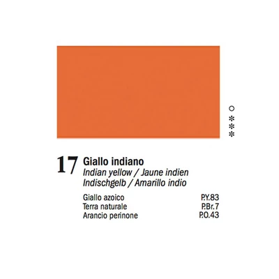 Ferrario Van Dyck olajfesték, 20 ml - 17, indian yellow