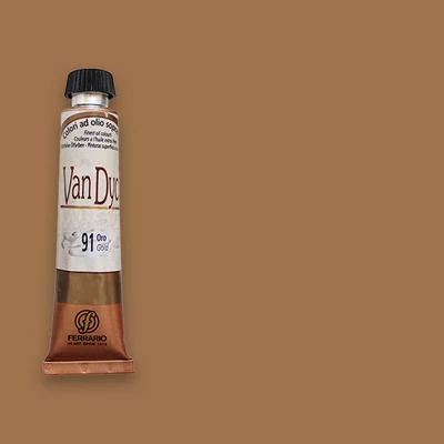 Ferrario Van Dyck olajfesték, 20 ml - 24, gold ochre