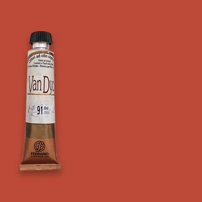 Ferrario Van Dyck olajfesték, 20 ml - 27, cadmium red light