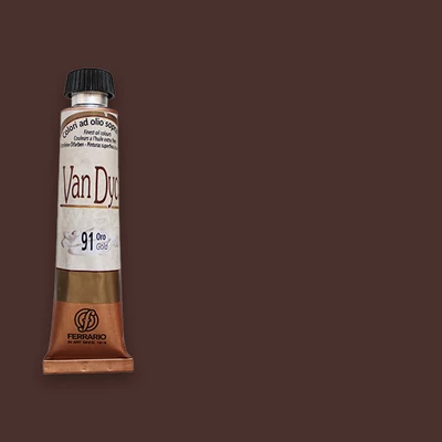 Ferrario Van Dyck olajfesték, 20 ml - 33, burnt sienna