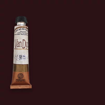 Ferrario Van Dyck olajfesték, 20 ml - 41, monaco madder
