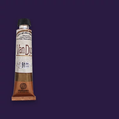 Ferrario Van Dyck olajfesték, 20 ml - 45, cobalt violet dark