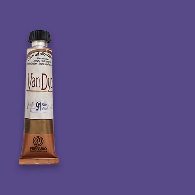 Ferrario Van Dyck olajfesték, 20 ml - 46, mineral violet light