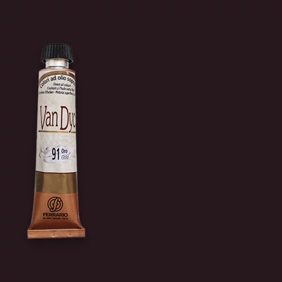 Ferrario Van Dyck olajfesték, 20 ml - 48, violet rose madder