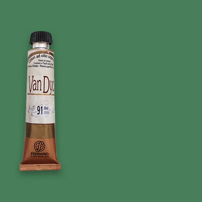 Ferrario Van Dyck olajfesték, 20 ml - 61, permanent green