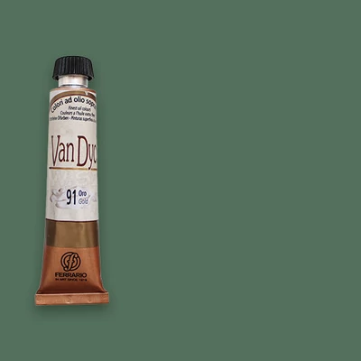 Ferrario Van Dyck olajfesték, 20 ml - 70, green earth