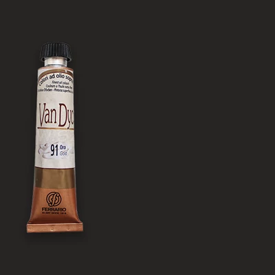 Ferrario Van Dyck olajfesték, 20 ml - 75, vandyck brown