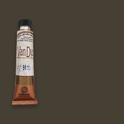 Ferrario Van Dyck olajfesték, 20 ml - 79, sepia