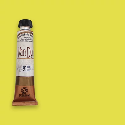 Ferrario Van Dyck olajfesték, 20 ml - 83, primar yellow