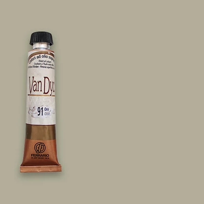 Ferrario Van Dyck olajfesték, 20 ml - 90, silver