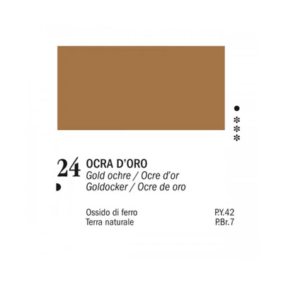 Ferrario Van Dyck olajfesték, 20 ml - 24, gold ochre
