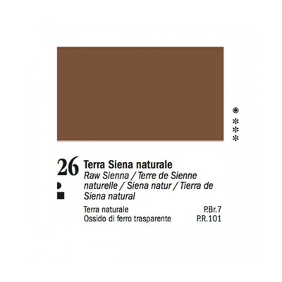 Ferrario Van Dyck olajfesték, 60 ml - 26, raw sienna