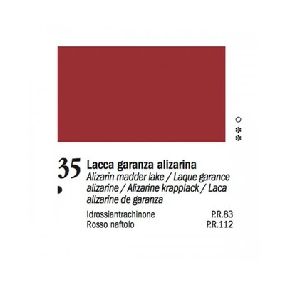 Ferrario Van Dyck olajfesték, 20 ml - 35, alizarine madder