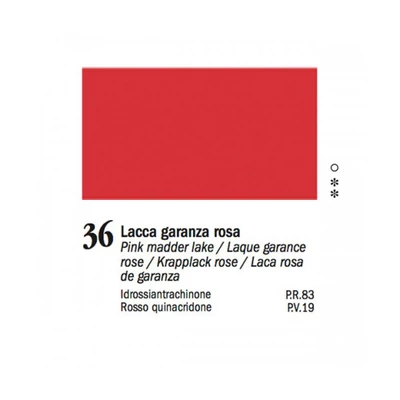 Ferrario Van Dyck olajfesték, 20 ml - 36, rose madder