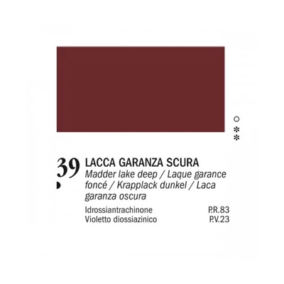 Ferrario Van Dyck olajfesték, 20 ml - 39, rose madder deep