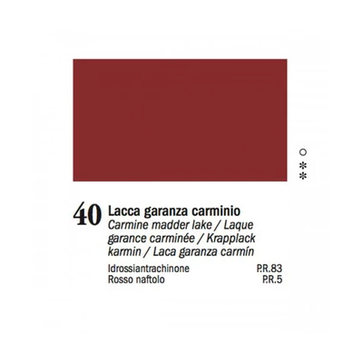 Ferrario Van Dyck olajfesték, 20 ml - 40, rose madder carmine