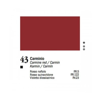 Ferrario Van Dyck olajfesték, 20 ml - 43, carmin