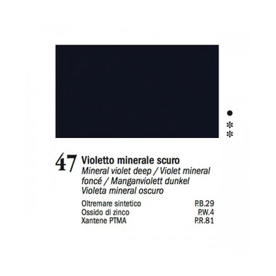 Ferrario Van Dyck olajfesték, 20 ml - 47, mineral violet deep