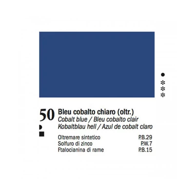 Ferrario Van Dyck olajfesték, 20 ml - 50, cobalt blue light