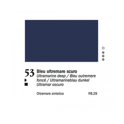 Ferrario Van Dyck olajfesték, 20 ml - 53, ultramarine deep