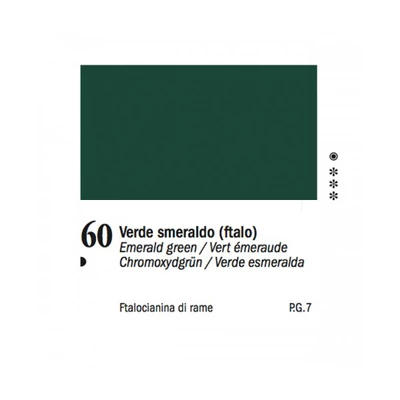 Ferrario Van Dyck olajfesték, 20 ml - 60, emerald green
