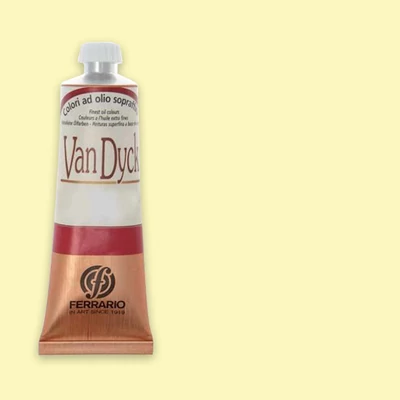 Ferrario Van Dyck olajfesték, 60 ml - 04, naples yellow light