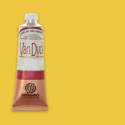 Ferrario Van Dyck olajfesték, 60 ml - 08, chrome yellow light