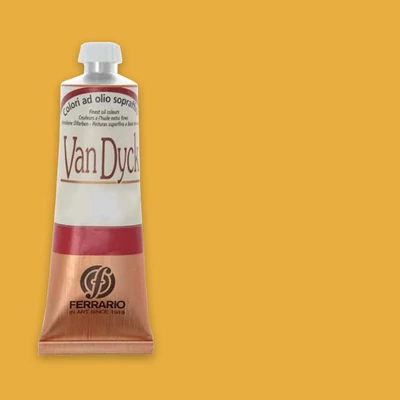 Ferrario Van Dyck olajfesték, 60 ml - 09, chrome yellow middle