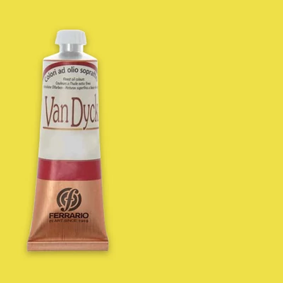 Ferrario Van Dyck olajfesték, 60 ml - 13, cadmium yellow light