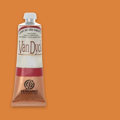 Ferrario Van Dyck olajfesték, 60 ml - 15, cadmium yellow deep