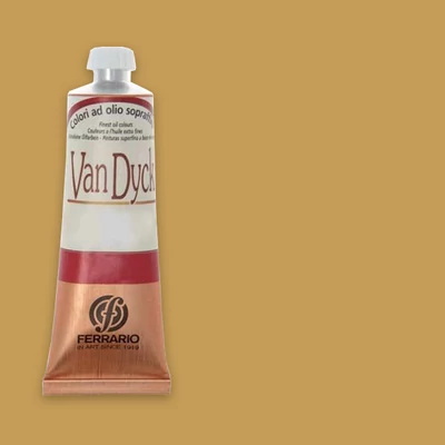 Ferrario Van Dyck olajfesték, 60 ml - 22, yellow ochre light