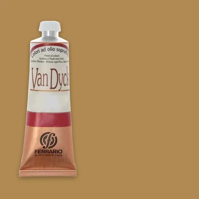 Ferrario Van Dyck olajfesték, 60 ml - 23, yellow ochre